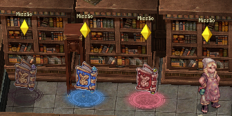 Livros de missões e Coletor do Éden